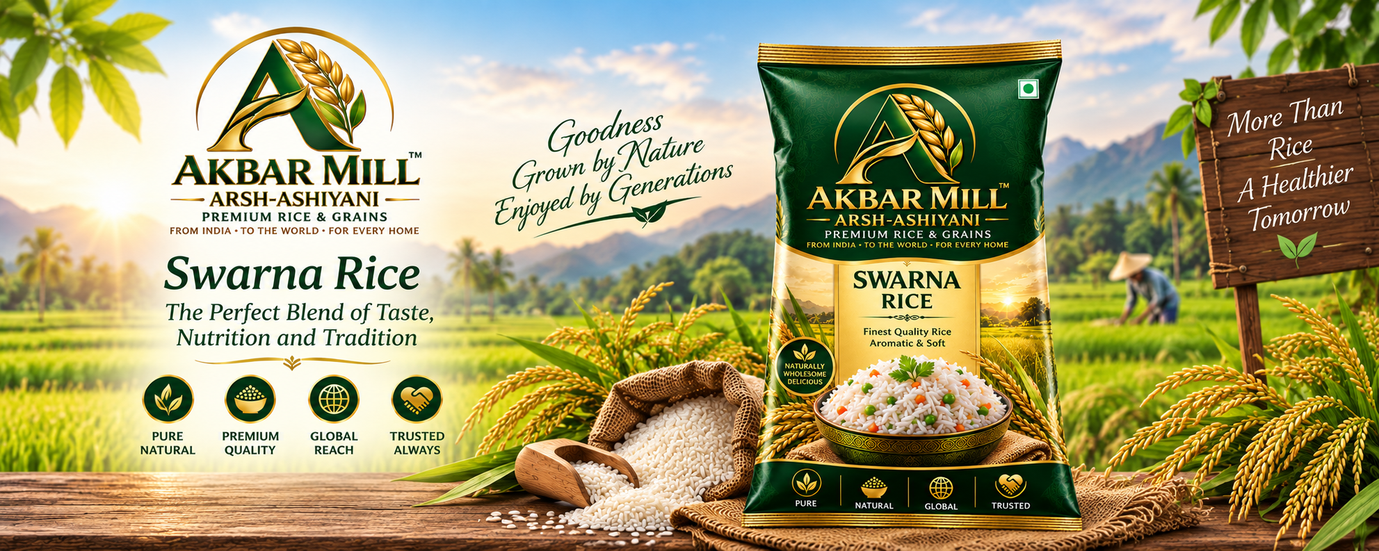 Akbar Mill Arsh-Ashiyani Ratna Rice